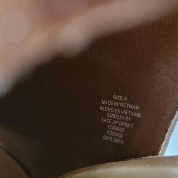 COPY - Brown suede lace up ankle booties - Picture 14 of 16